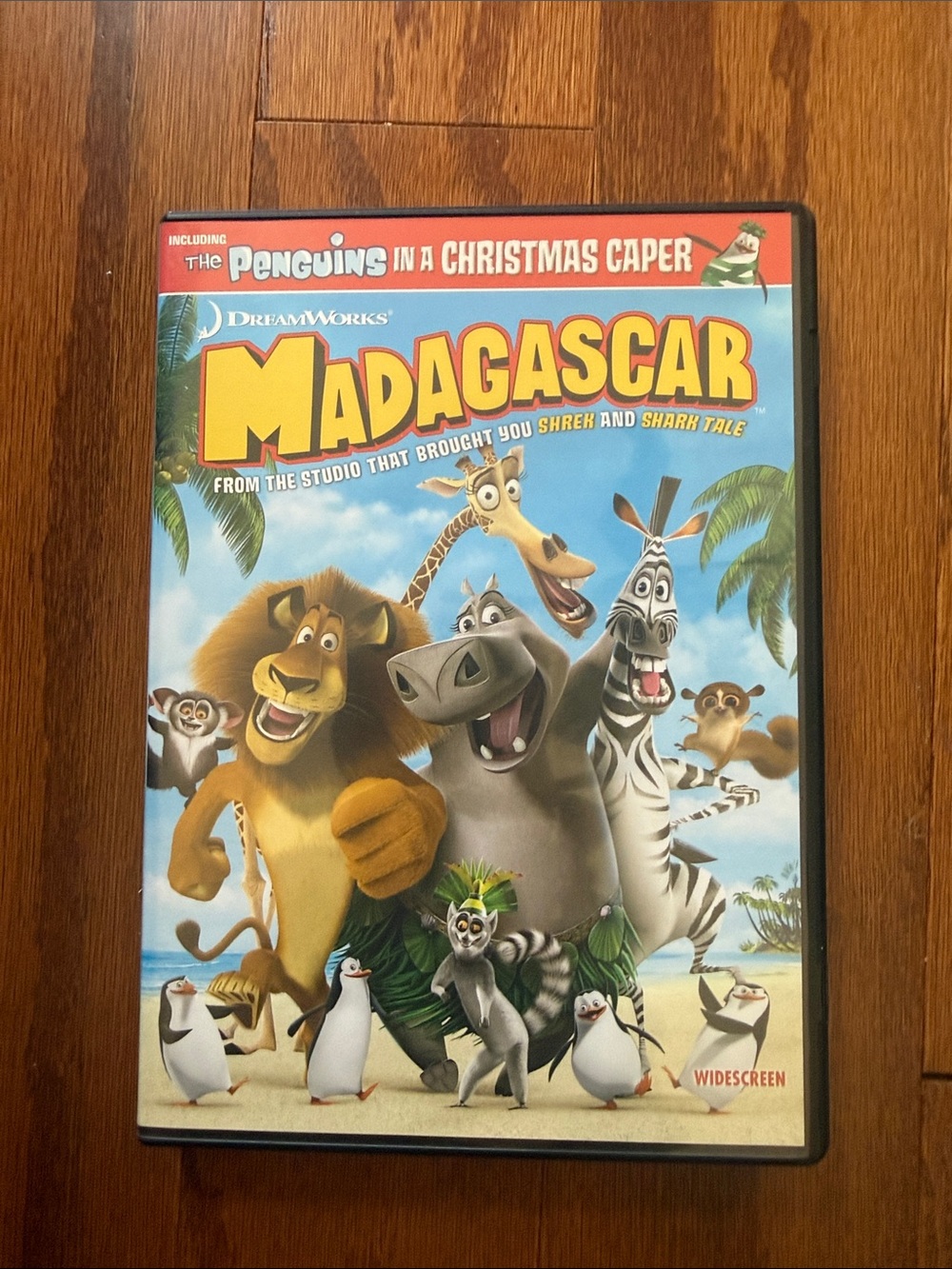 Madagascar DVD Widescreen Penguins Christmas Caper DreamWorks Holiday Movie